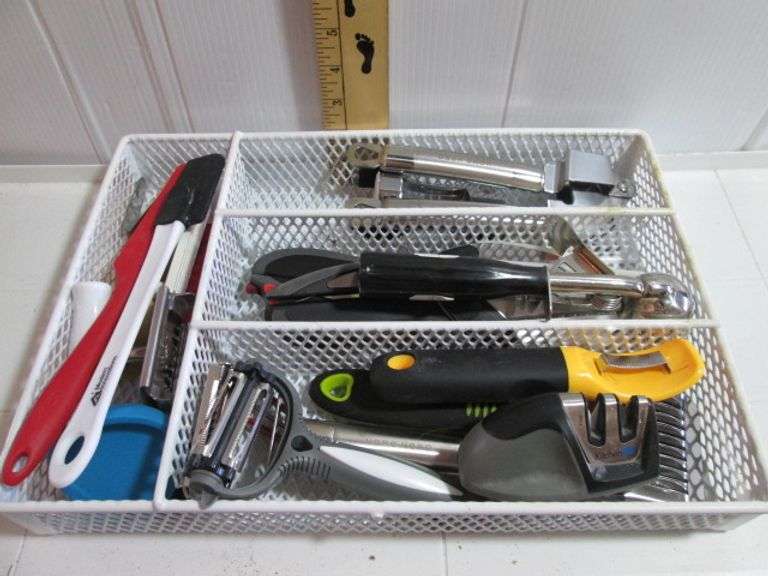 Kitchen Utensils With Tray