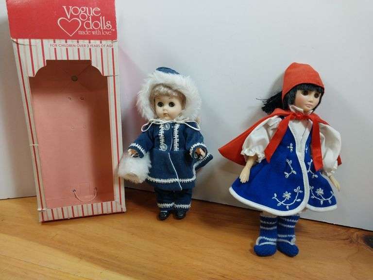 2 Collector Dolls: Suzanne Gibson Doll: Greece, Signature Edition.  Vogue Doll: Ginny.