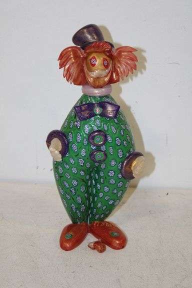 Murano Art Glass Clown