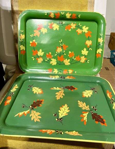 Two MCM Trays Green