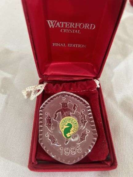 1995 Waterford Crystal Ornament