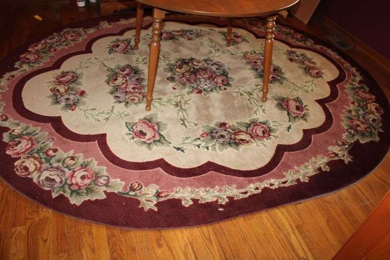 Floral Wool Rug
