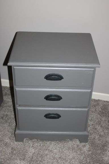 Gray Nightstand