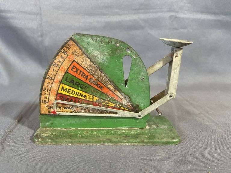 Vintage Jiffy Way Egg Scale