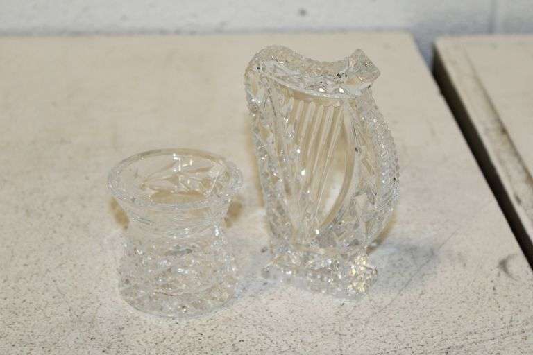 Waterford Crystal Harp & Pick Holder