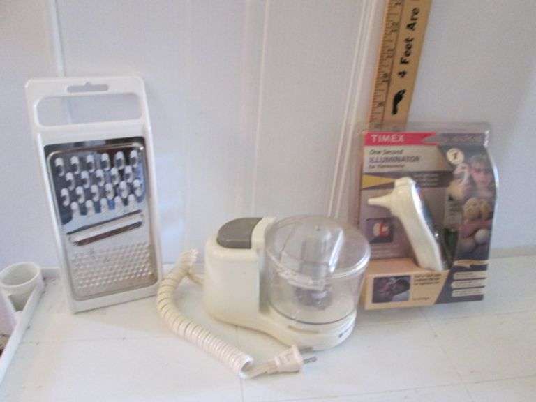 Chopper, Timex Ear Thermometer