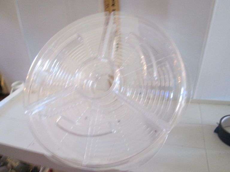 Plastic Divider Lazy Susan