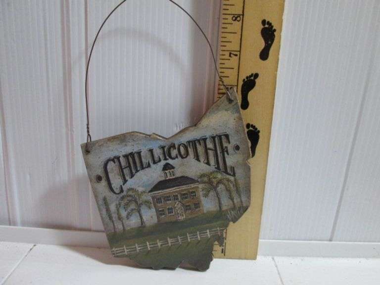 David Wood Ornament Chillicothe Signed