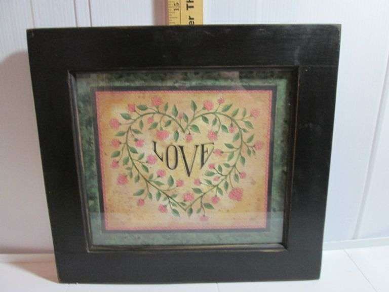 David Watercolor Print Love 14x15