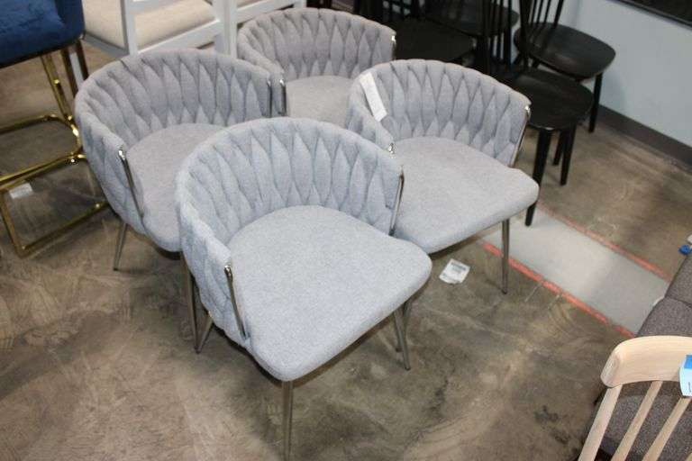 Gray Upholstered Chairs