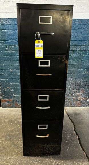 Filing Cabinet Black