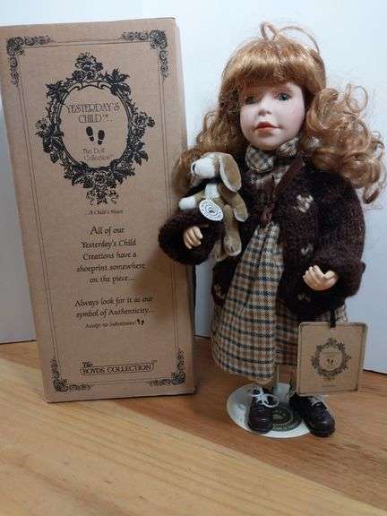 Boyd's Collection Doll: Yesterday's Child - Autumn with Boyd's Bear TF Wuzzies
