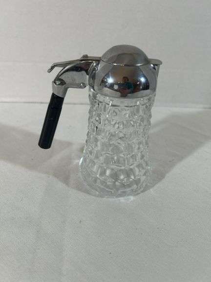 Fostoria Syrup Dispenser