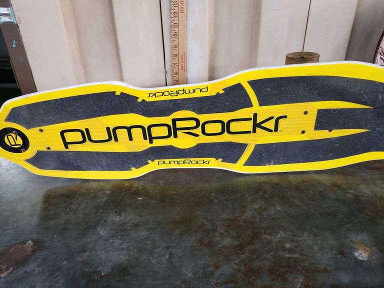 Pump Rocker Skateboard Pivot-Drive Skate Deck - Auction Ohio