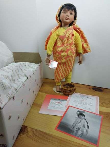 New Doll: Joan Ibarolle - Asha from Passport to Friendship Collection #1806-A