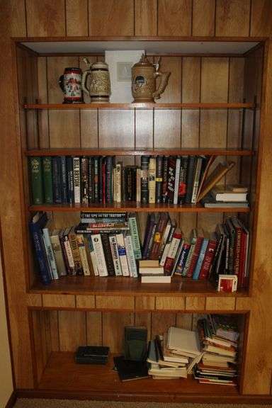 Book Collection & Beer Steins