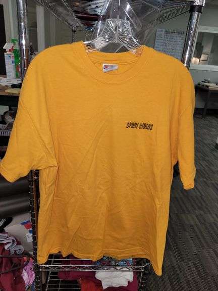 "Sport Riders" Hanes Beefy T Size Adult L...