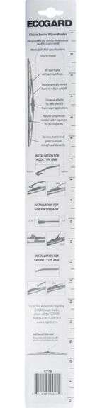 (10-pk) ECOGARD XV16 Vision Premium 16” Wiper Blade Universal