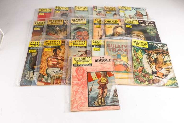 Classics Illustrated Comic Book Grouping