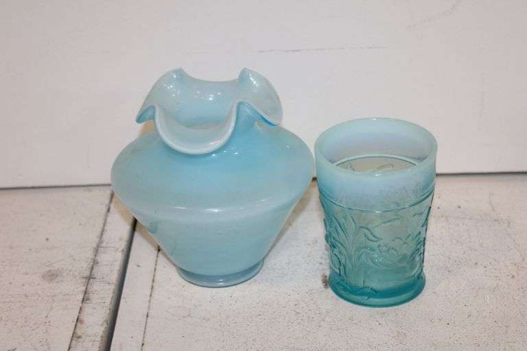 Turquoise Glassware