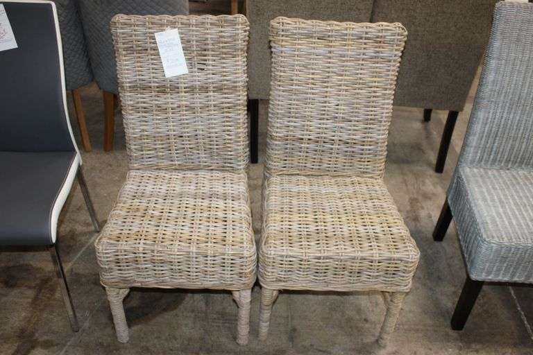 Safavieh Natural Wicker Chairs