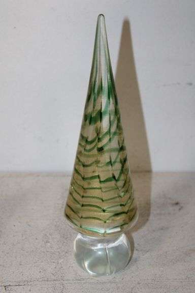 Art Glass Christmas Tree