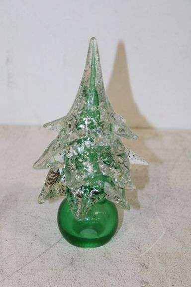 Art Glass Christmas Tree