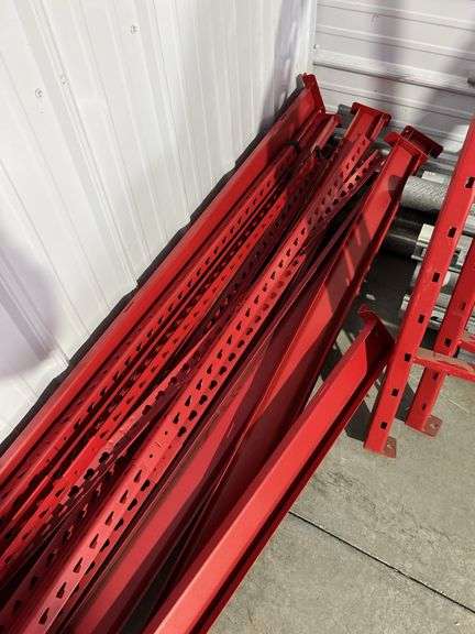Red Metal Racking