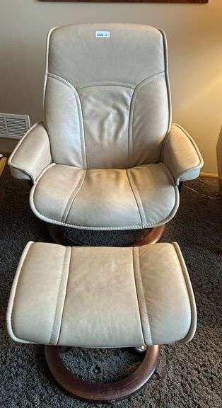 MCM Swivel Recliner / Ottoman
