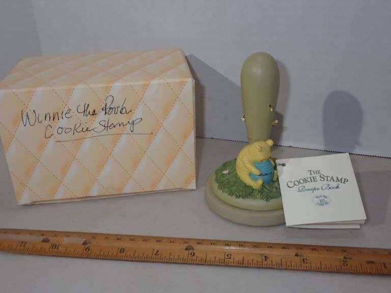 The Cookie Stamp by Brown Bag - Disney's Winnie the Pooh c1995 - Looks NEW w/original gift box