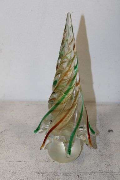 Art Glass Christmas Tree