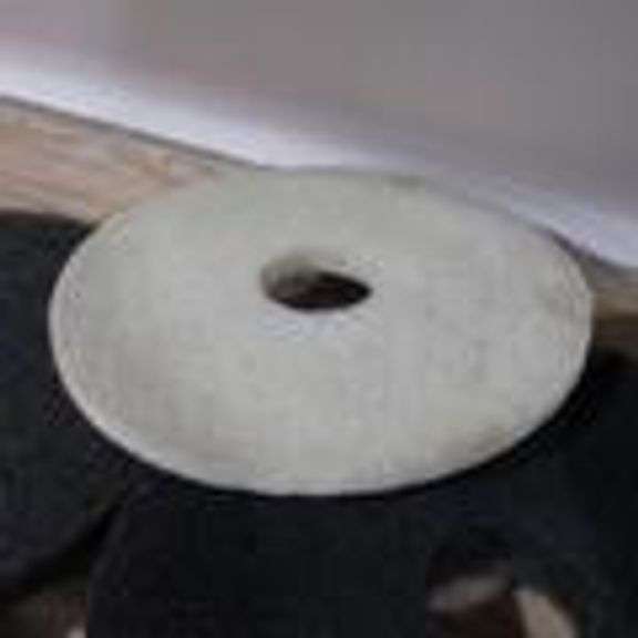 Assorted Floor Pads 4-Black, 1-Blue and 1-White