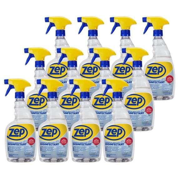 ZEP 32 oz. Quick Clean Disinfectant (12-Case) NEW RETAIL $55.49