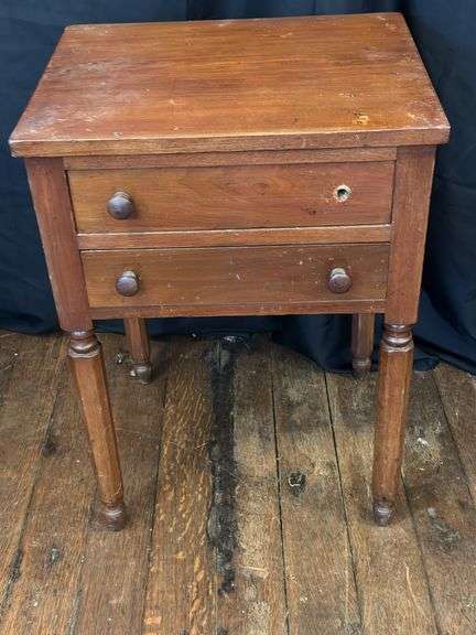 Solid Wood Side Table