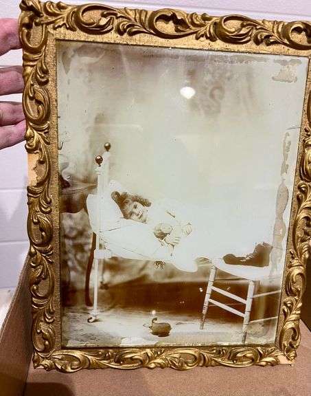 Antique Photo Gold Framed