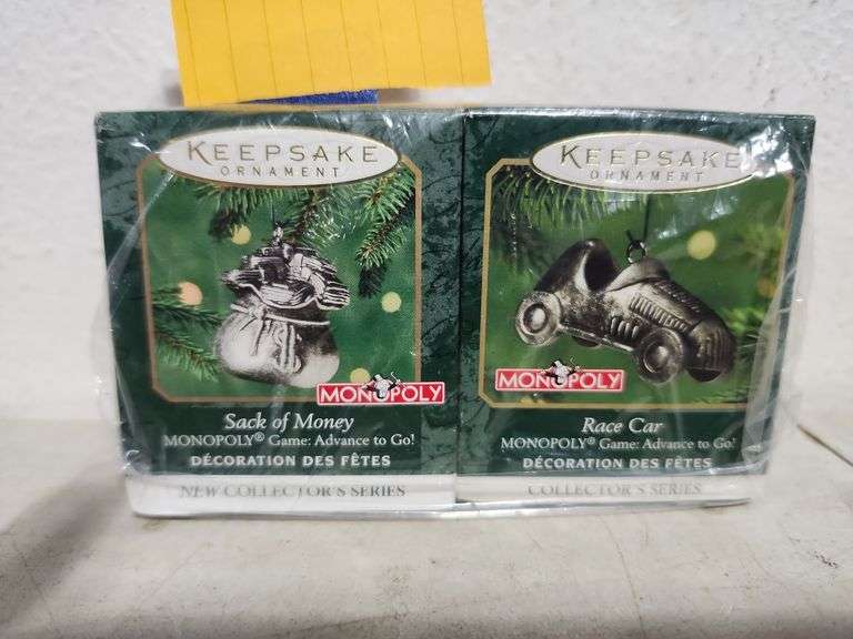 00-01 Hallmark Keepsake Monopoly Miniatures