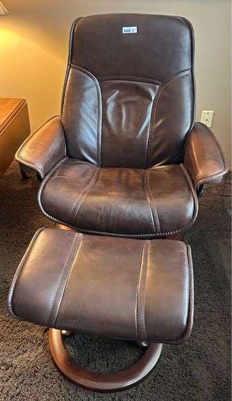 MCM Swivel Recliner / Ottoman