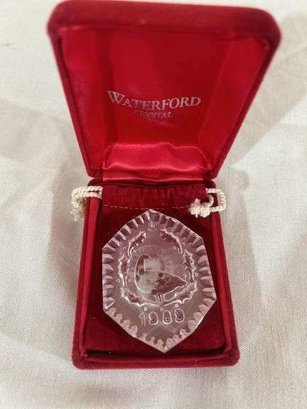 1989 Waterford Crystal Ornament