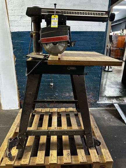 Craftsman Heavy Duty Radial Arm Saw WORKS BUT USED