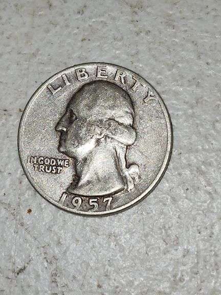1957 D Mint Quarter