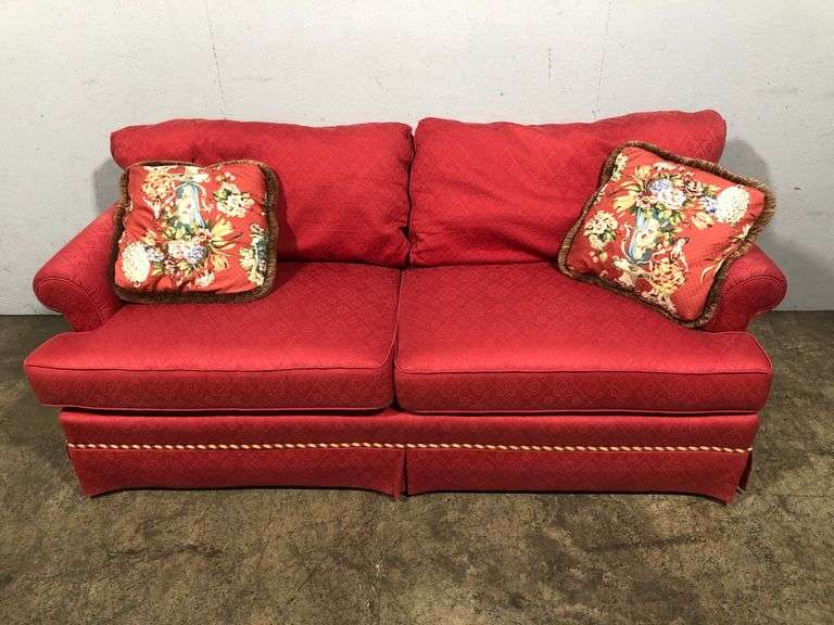 Red Sofa Couch