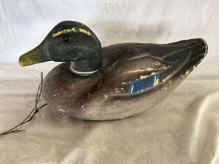 Vintage J.C. Higgins Life-like Duck Decoy