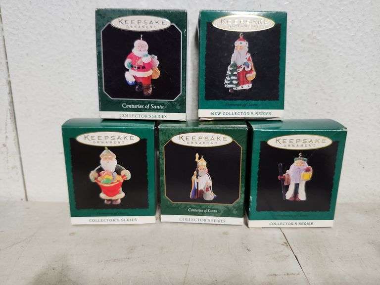 Hallmark Keepsake Centuries of Santa's Miniatures