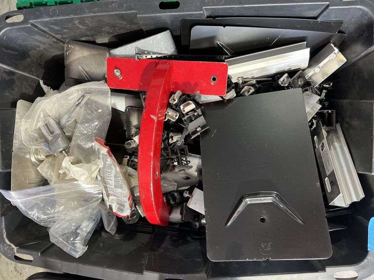 Tote of hardware