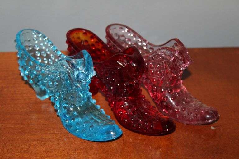 Fenton Glass Shoes