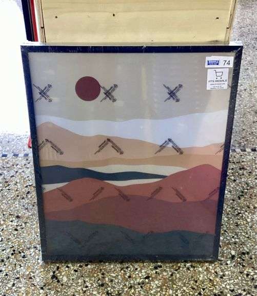 New in plastic 20”x24” Picture Frame Set of 3 - Black