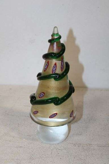Art Glass Christmas Tree
