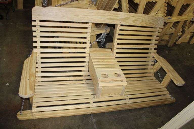 New Amish Built Large Classic Porch Swing