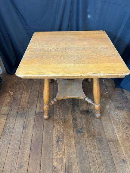 Oak Splay-Legged Table