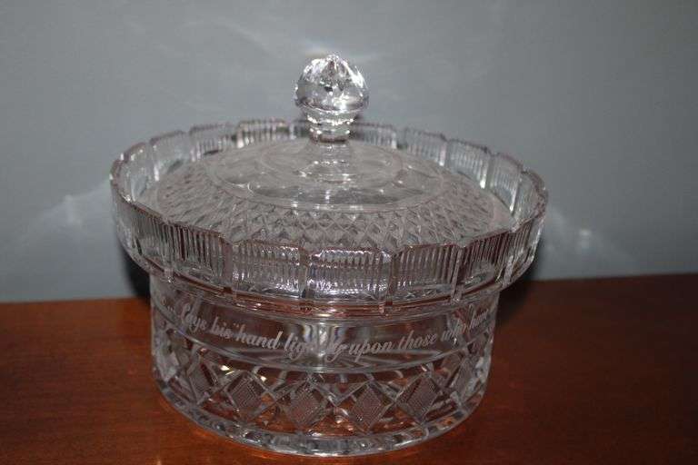 Waterford Millennium Bowl with Lid